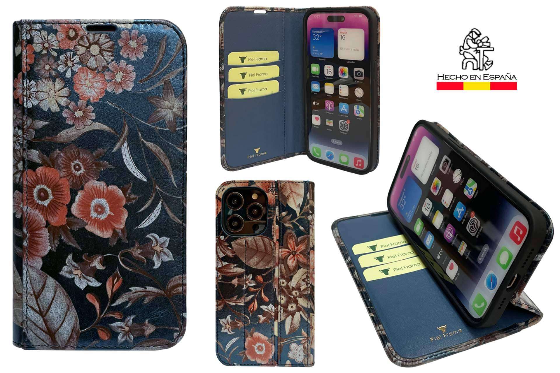 Fundas de piel estilo libro para iPhone 14 Pro y iPhone 14 Pro Max, la colección verano 2023