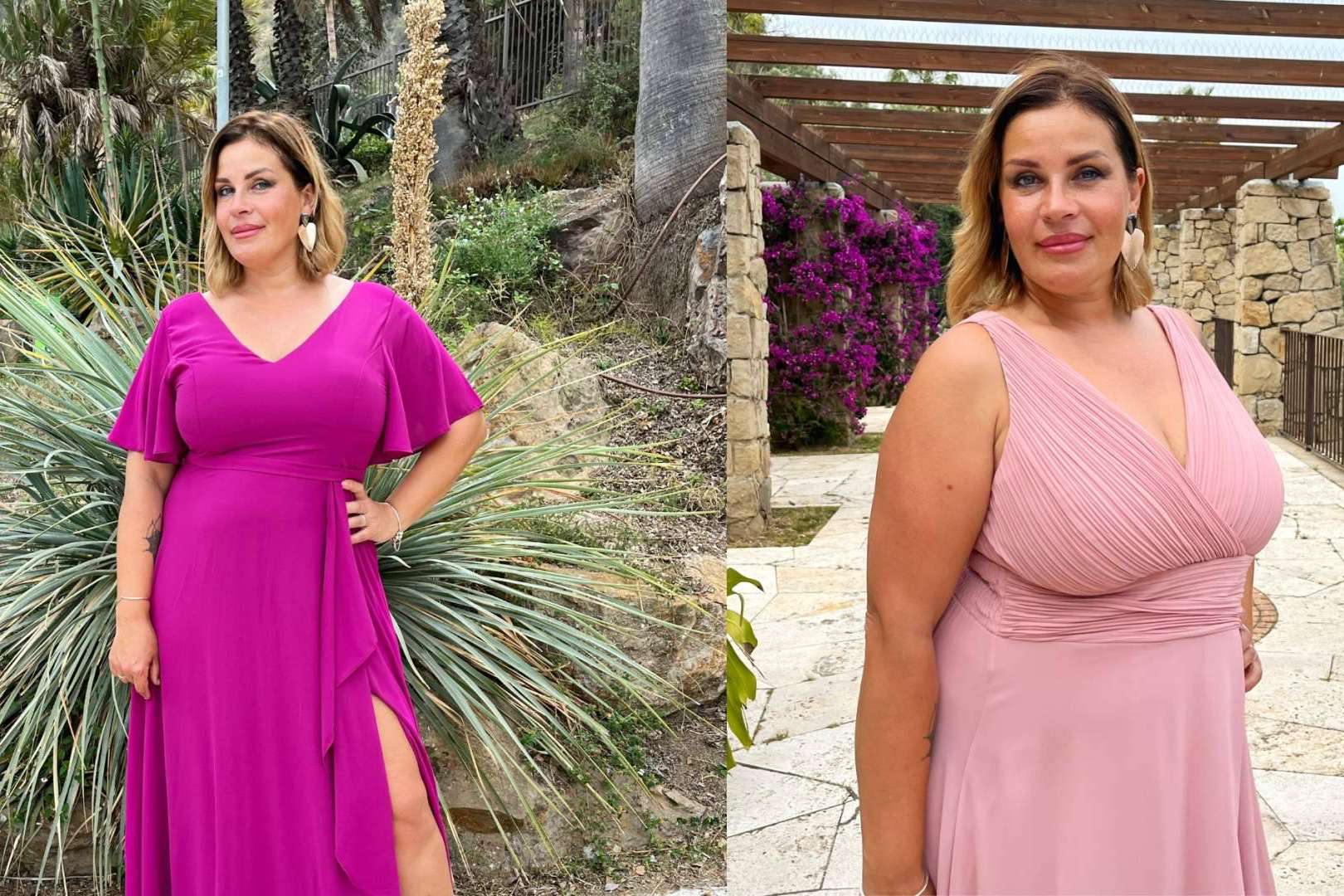 Vestidos de gala largos, disponibles en el catálogo de la firma de moda Vestidos Araya