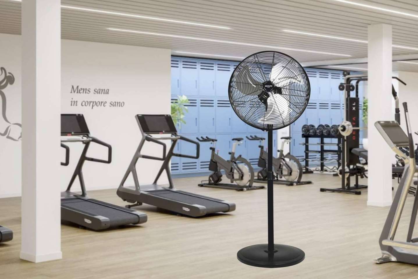 Refrescarse ante el calor del verano con los ventiladores industriales de bajo consumo de Bastilipo
