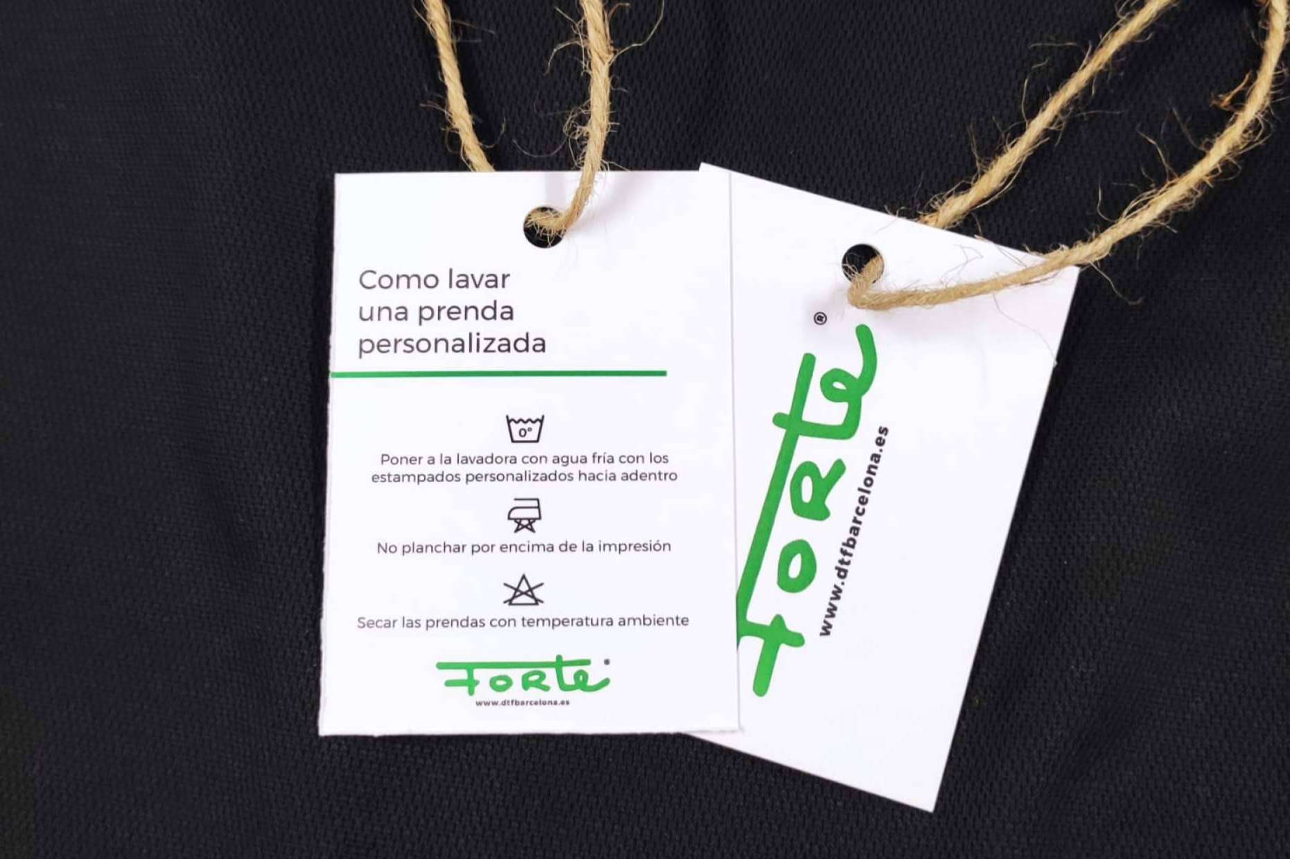 DTF impresión para crear una marca de ropa, con Forte