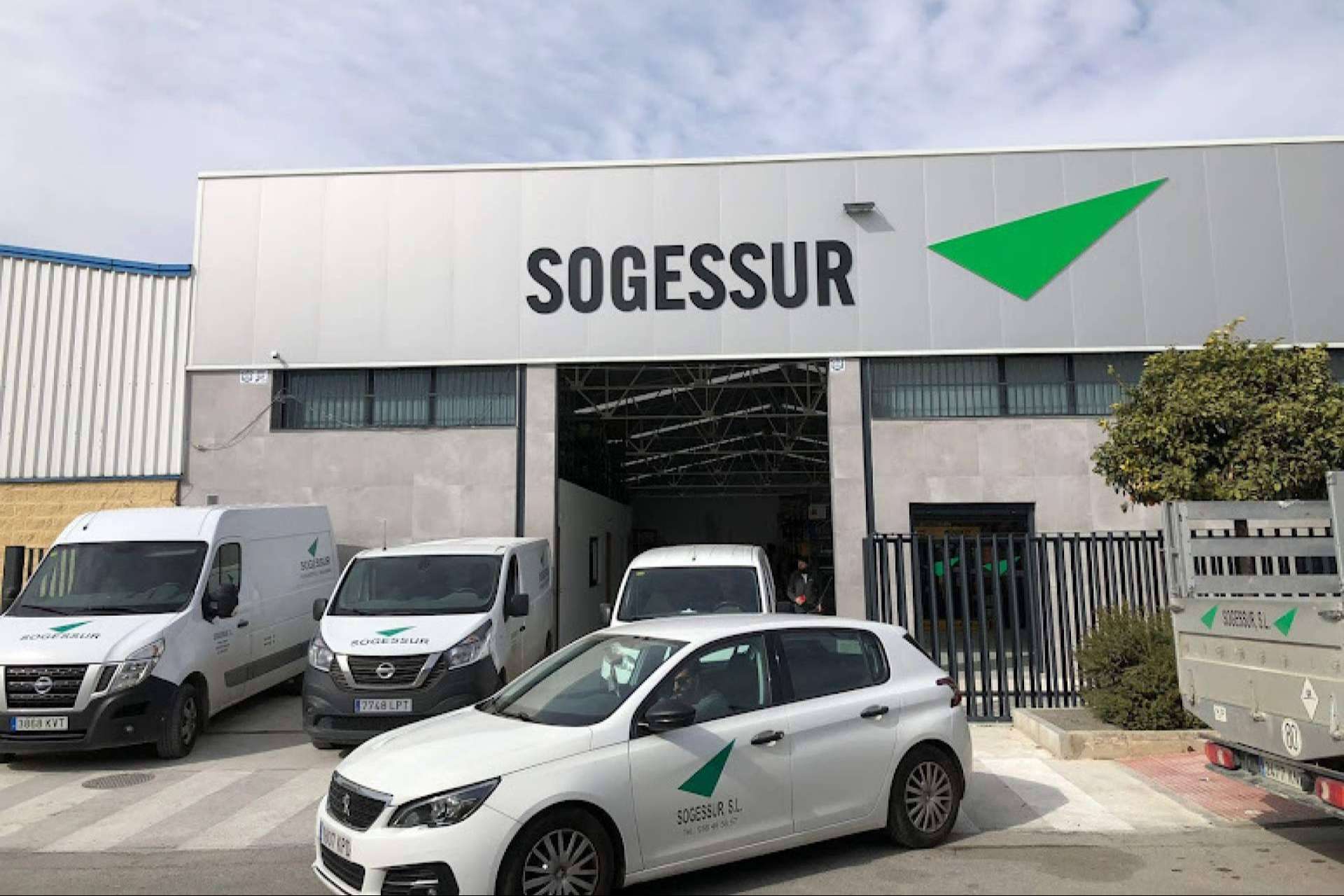 Venta y alquiler de material de construcción en Granada, con Sogessur