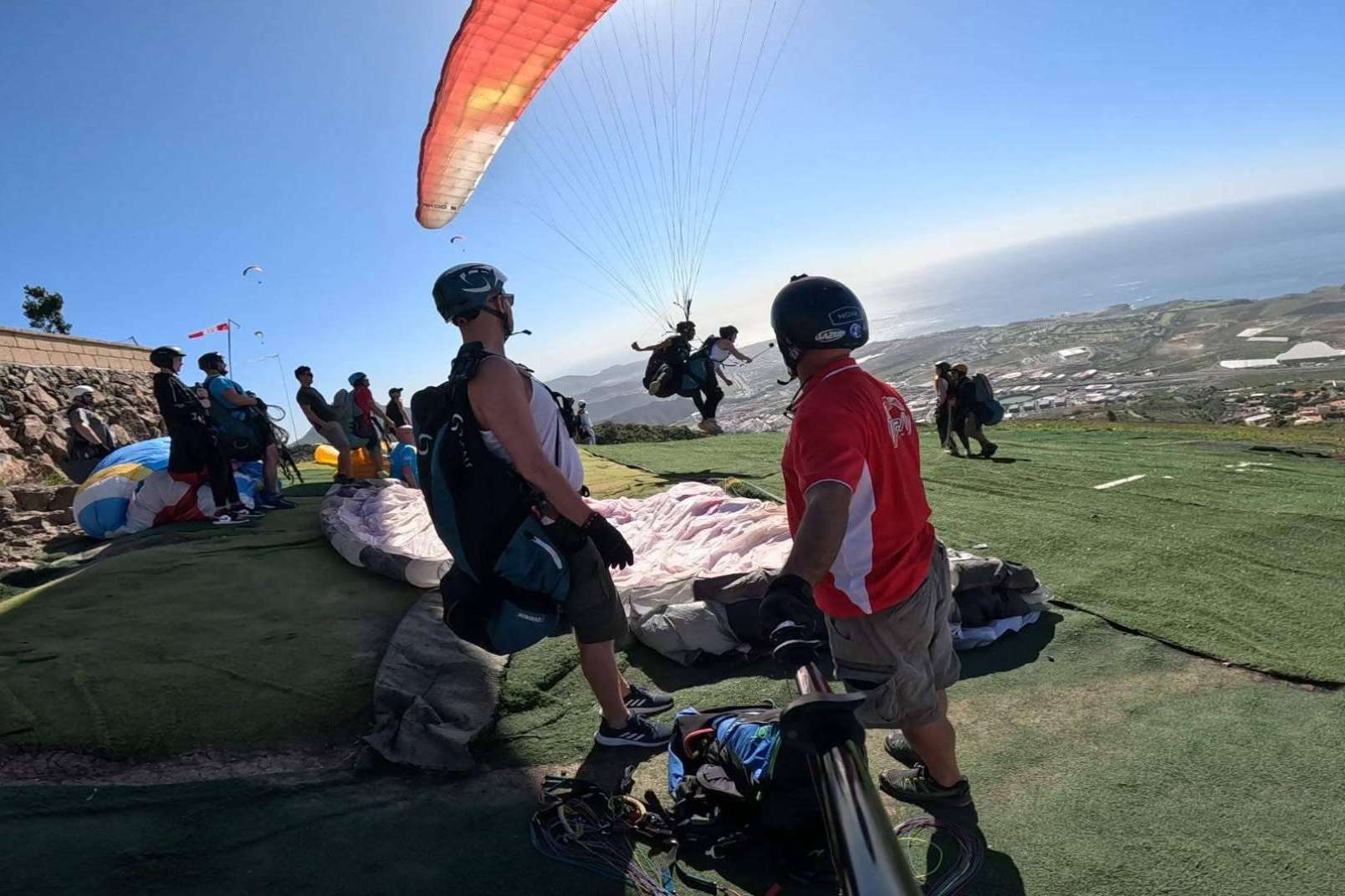 Los vuelos en parapente de Tenerfly permiten disfrutar del cielo de Tenerife