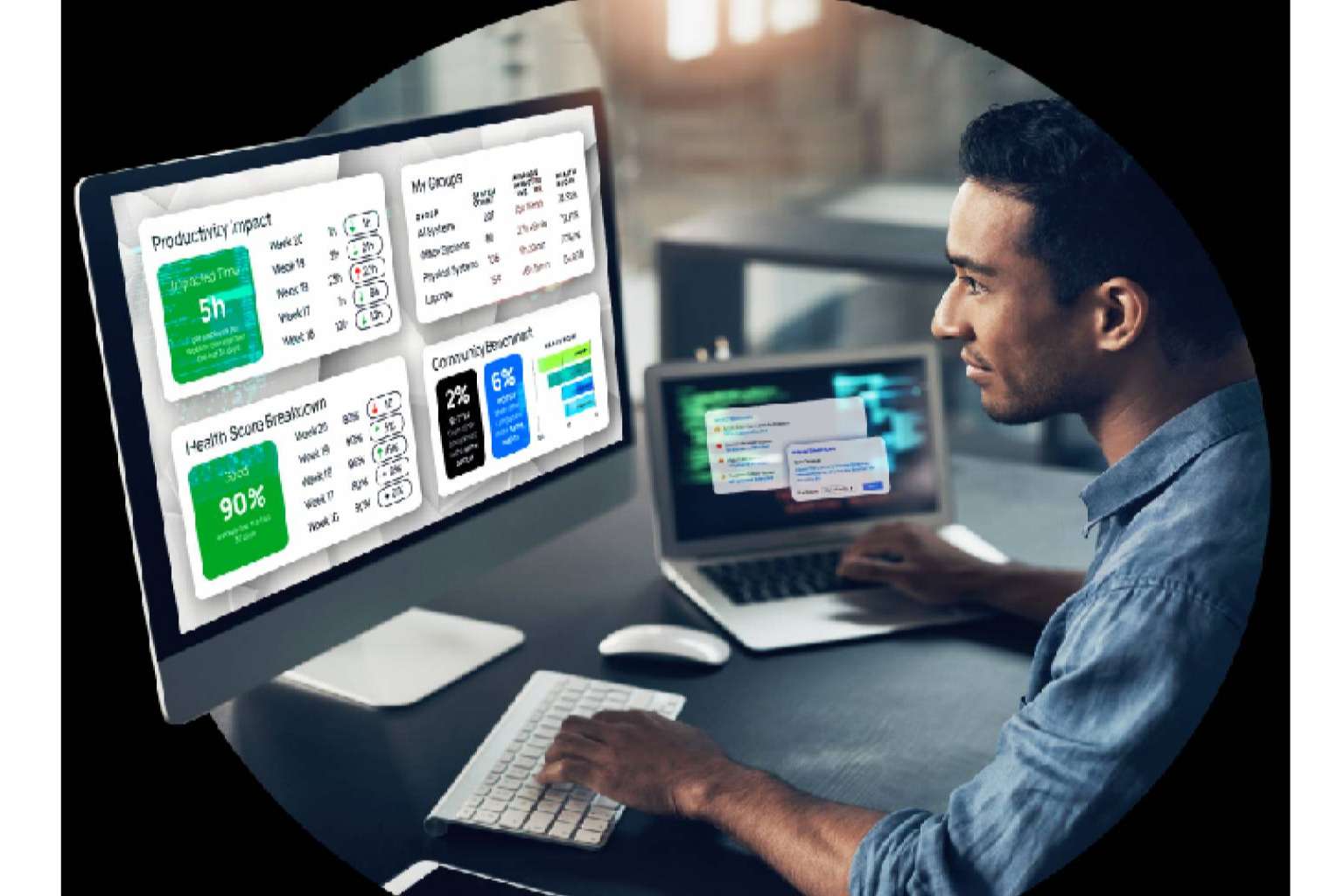 Las ventajas más importantes de usar el DEX de SysTrack en un banco