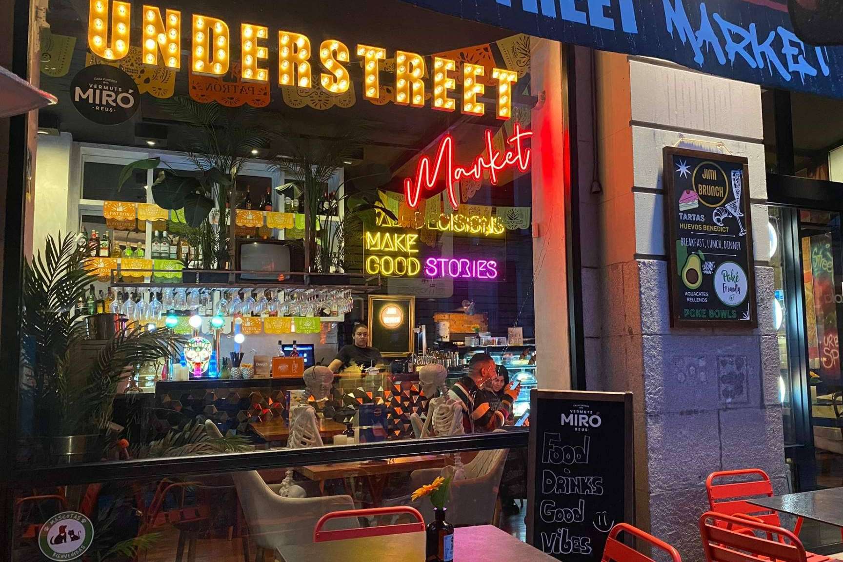 El mercado gastronómico donde disfrutar de comida internacional en Madrid, Understreet Market