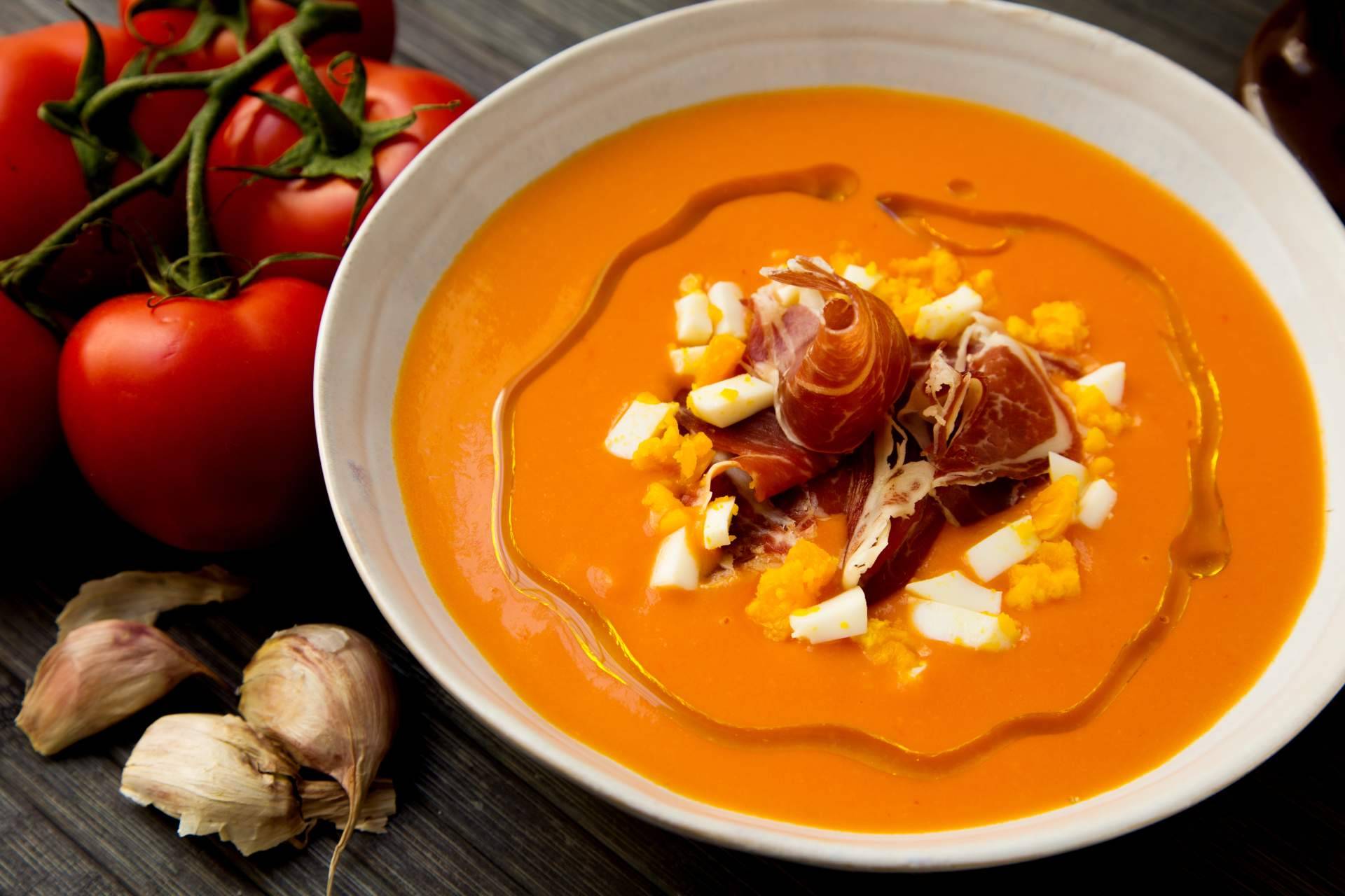La receta del salmorejo cordobés