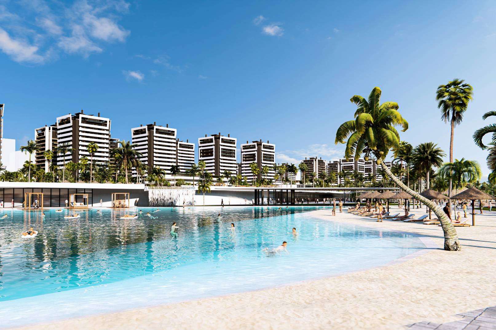 Larimar City & Resort, en Punta Cana, dispone de paseo marítimo y 3 kilómetros de playas artificiales