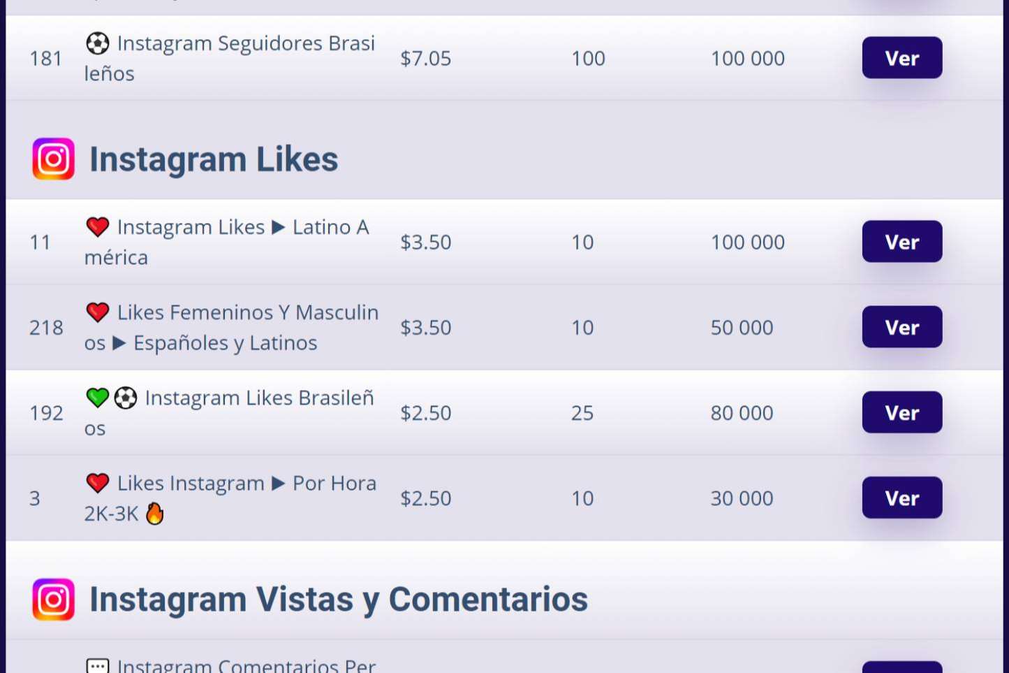 Cómo comprar likes latinos en Instagram para ganar relevancia, a través de VIP Increase