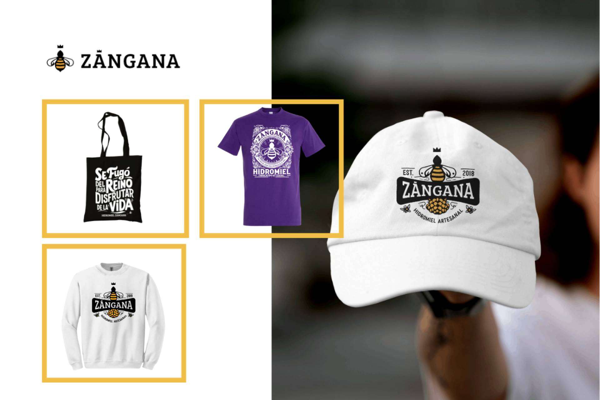 Hidromiel Zángana ha diseñado una línea de ropa para los amantes del estilo y la moda