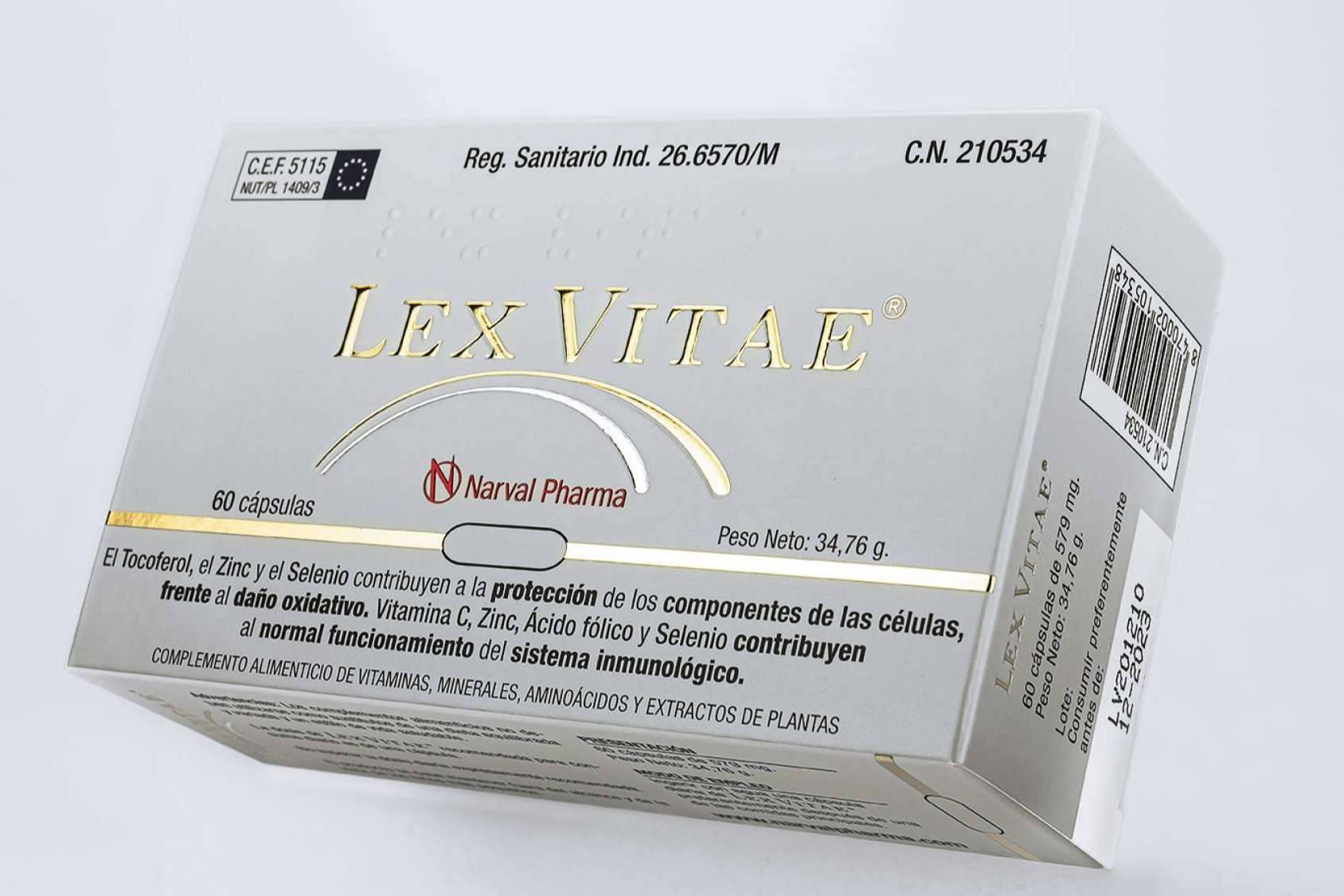 Lex Vitae, acción antioxidante donde no llegan los cosméticos