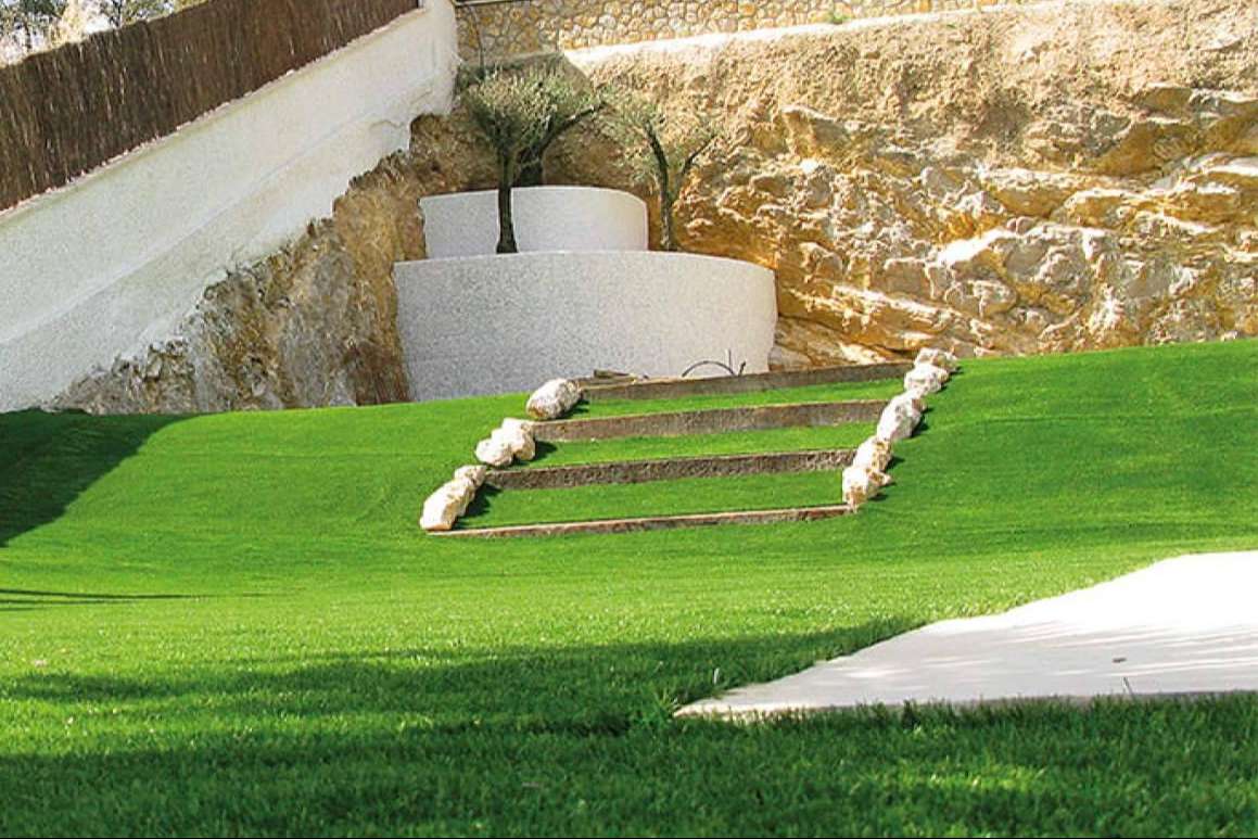 Césped artificial con aspecto natural y orgánico de la mano de Albergrass