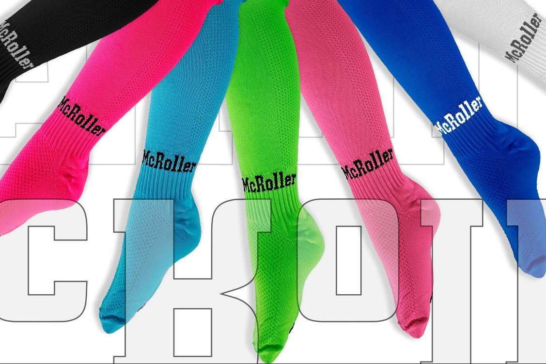 Equipación profesional de Hockey Patines; Medias McRoller exclusivas en Hoquei360