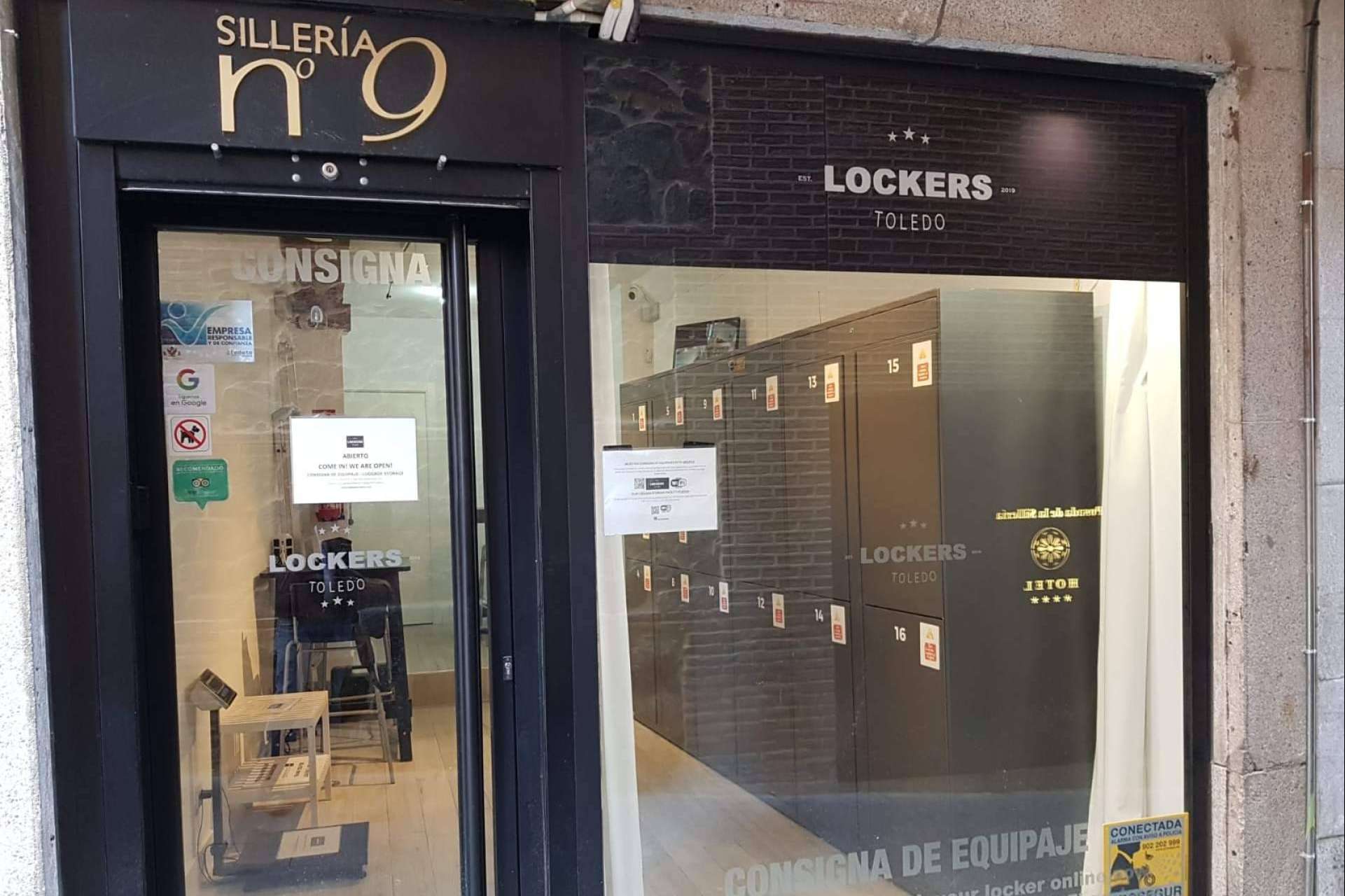 Toledo Lockers cumple cinco años ofreciendo un servicio estratégico y seguro para los visitantes de la ciudad