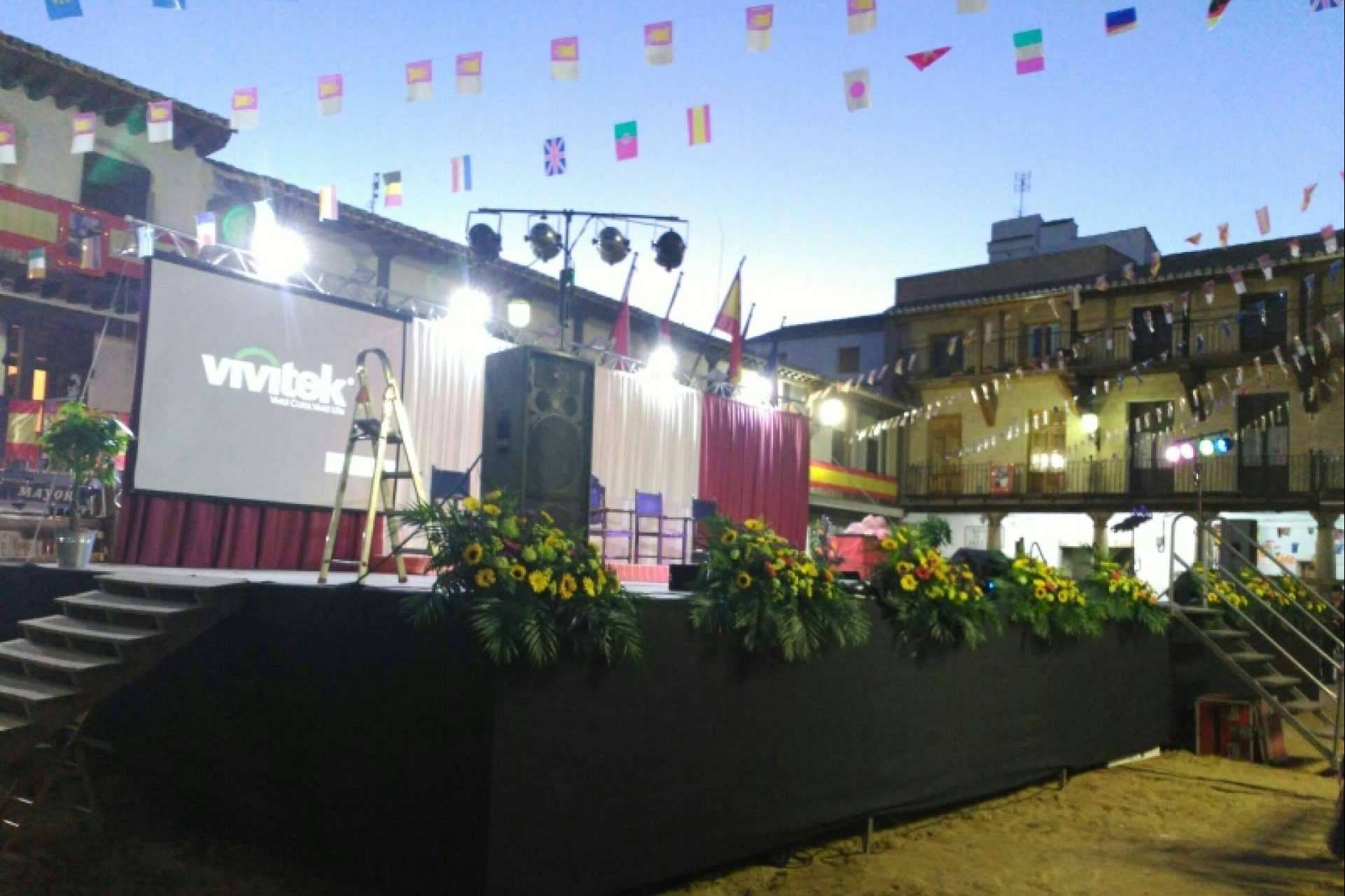 Soluciones audiovisuales profesionales para ferias y eventos corporativos en Madrid