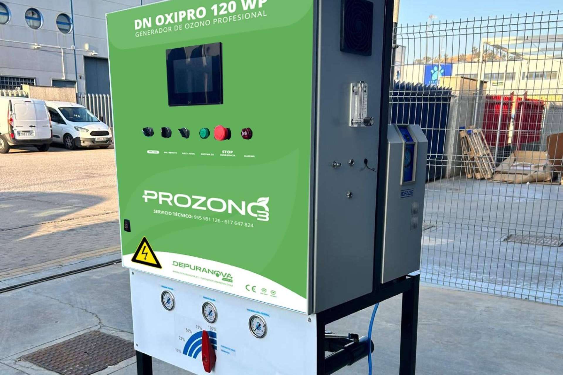 Depuranova explica cómo funcionan sus soluciones de ozono en Andalucía para tratar el agua
