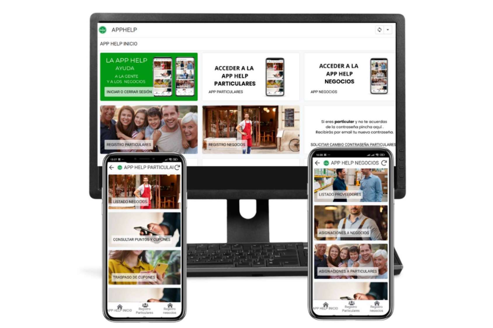 APP HELP ayuda a ahorrar a la gente y a los negocios con un sistema de cupones canjeables por compra