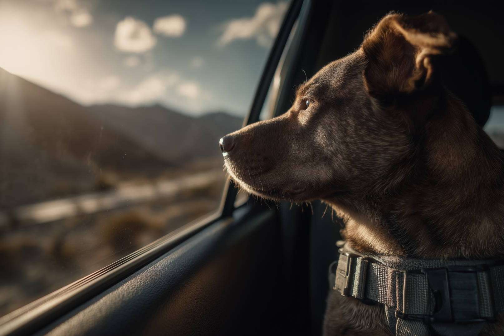 Transporte de perros en coche; cómo cumplir la normativa DGT y viajar seguro este verano 2025