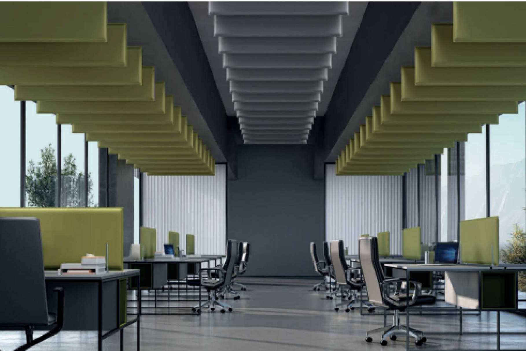 Biombos acústicos de OfficeDeco; diseño innovador para un silencio que inspira creatividad