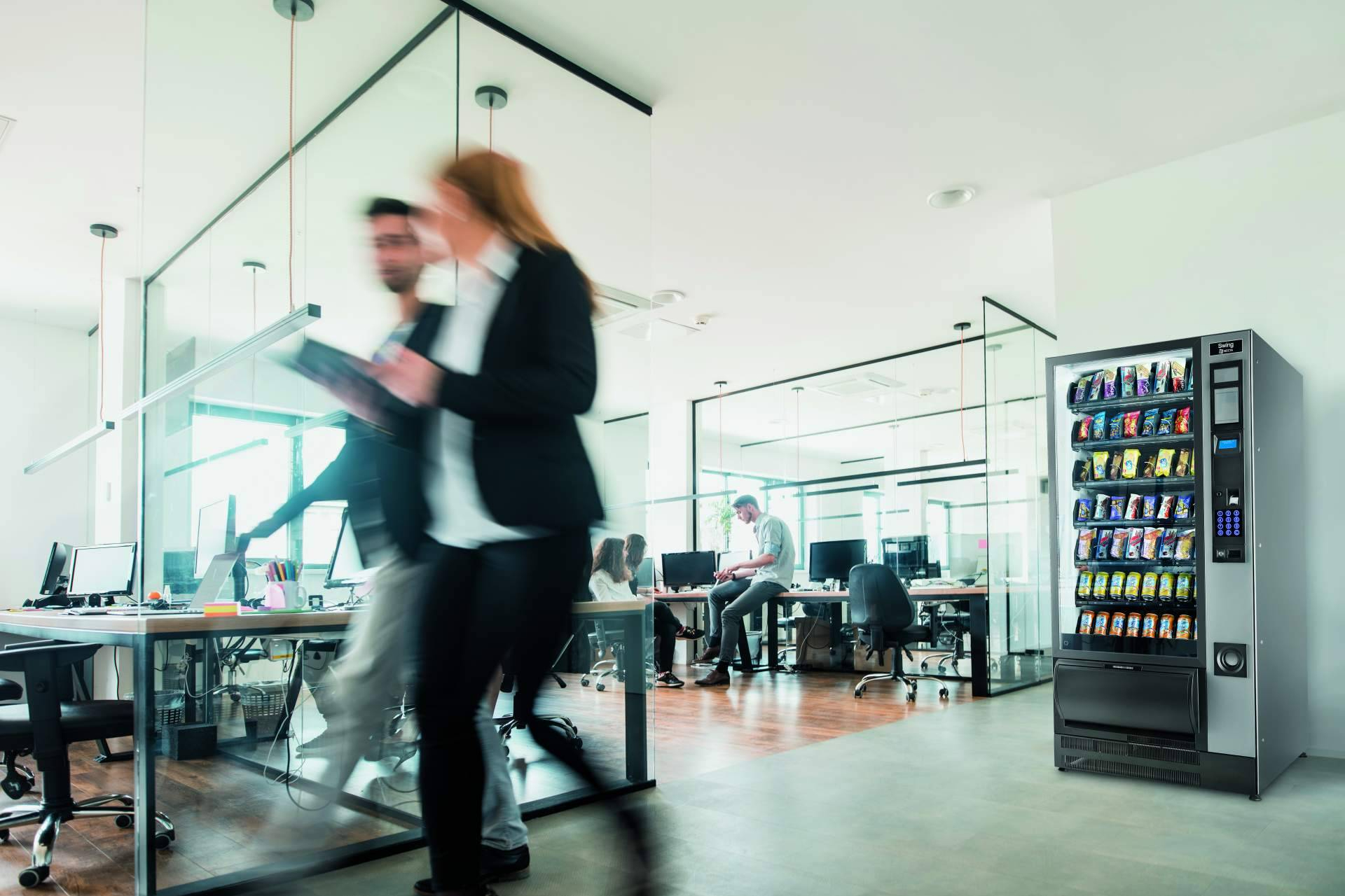 Áreas de descanso con vending, café y agua, un valor añadido para empleados y empresas