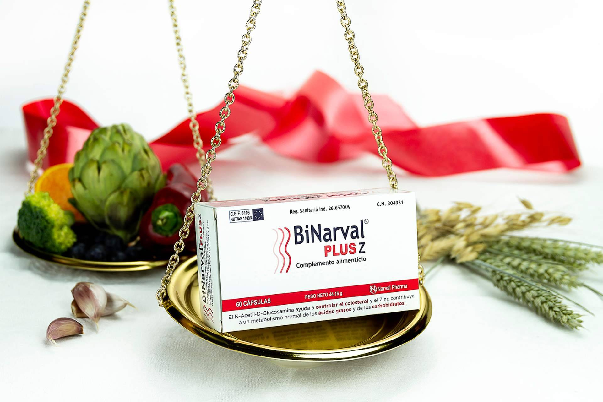 Recuperar el equilibrio tras los excesos; BiNarval Plus Z de Narval Pharma para el control de peso y colesterol