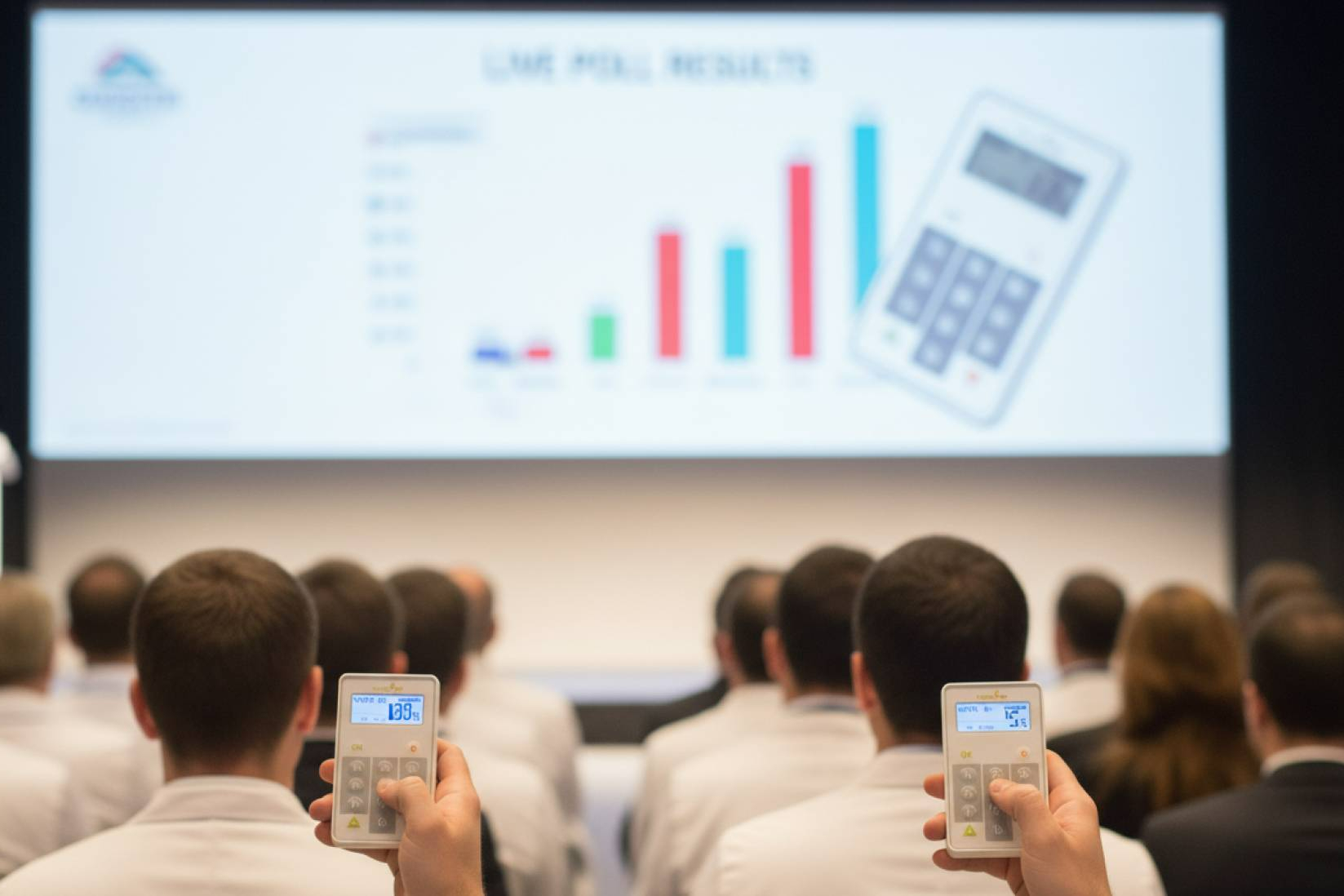 Custom Vote transforma eventos con su sistema de votación interactiva y resultados instantáneos