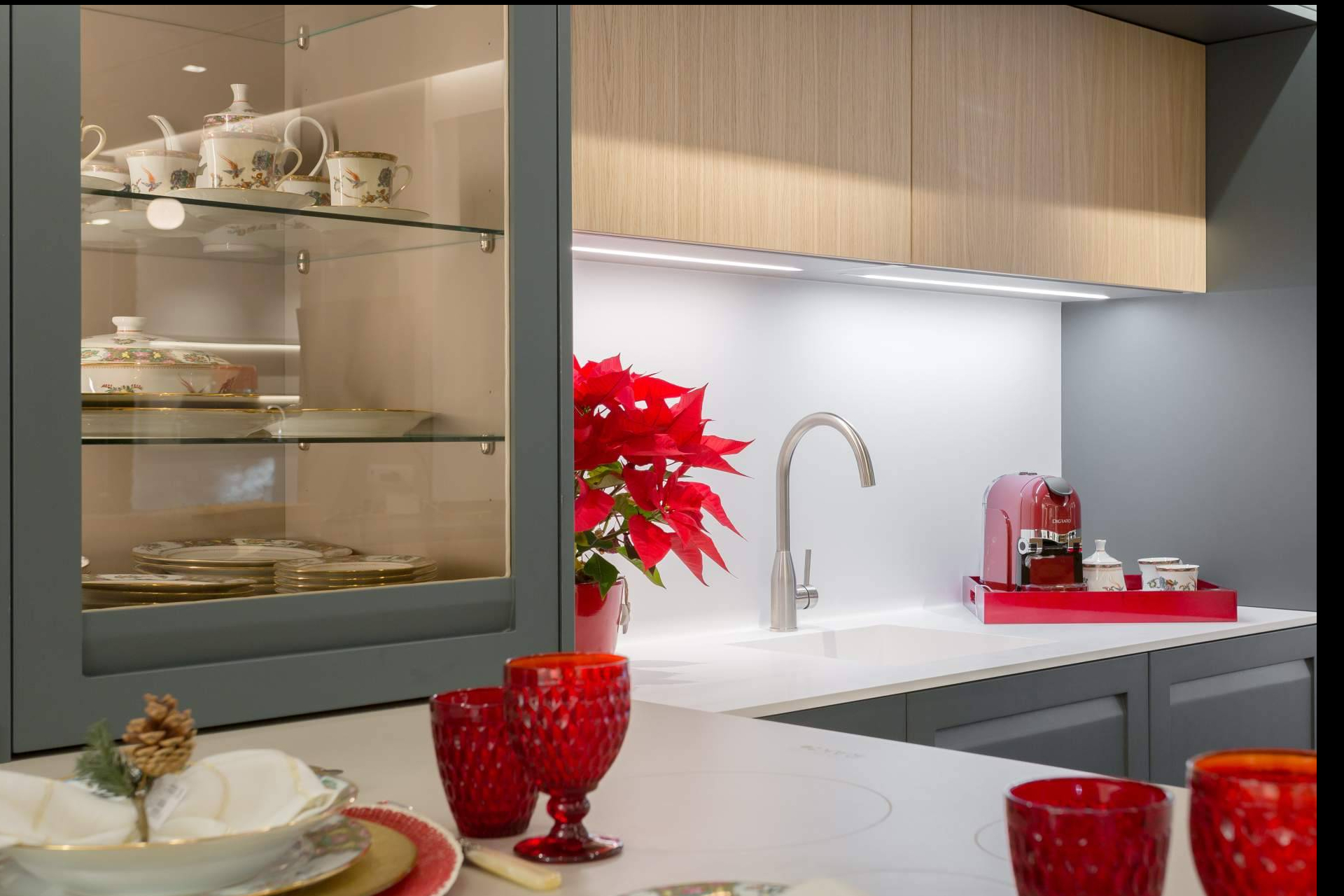 Cómo decorar la cocina en Navidad, ideas de Davinia para crear un ambiente cálido y sofisticado