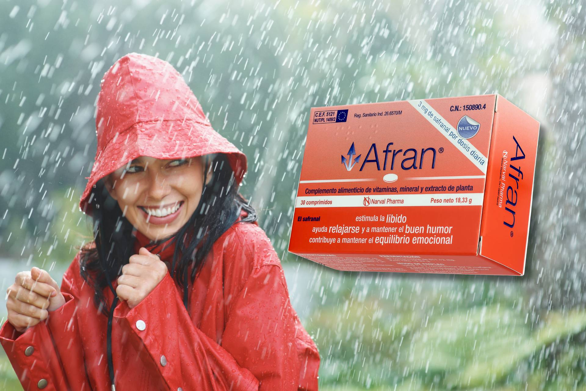 Al mal tiempo, buen Afran
